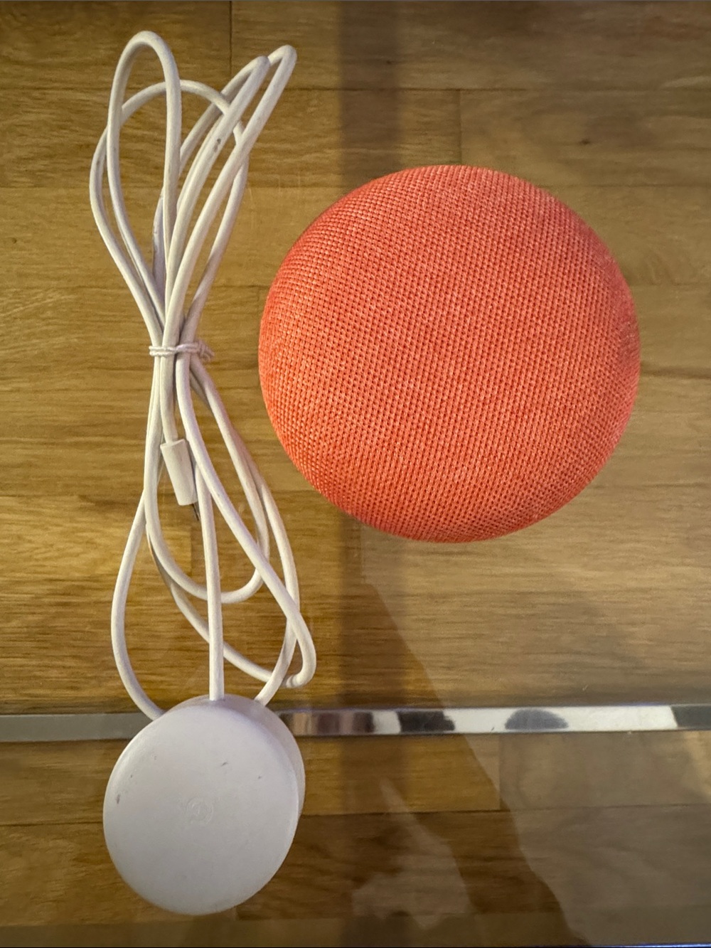Coral Google Home Mini with Charger